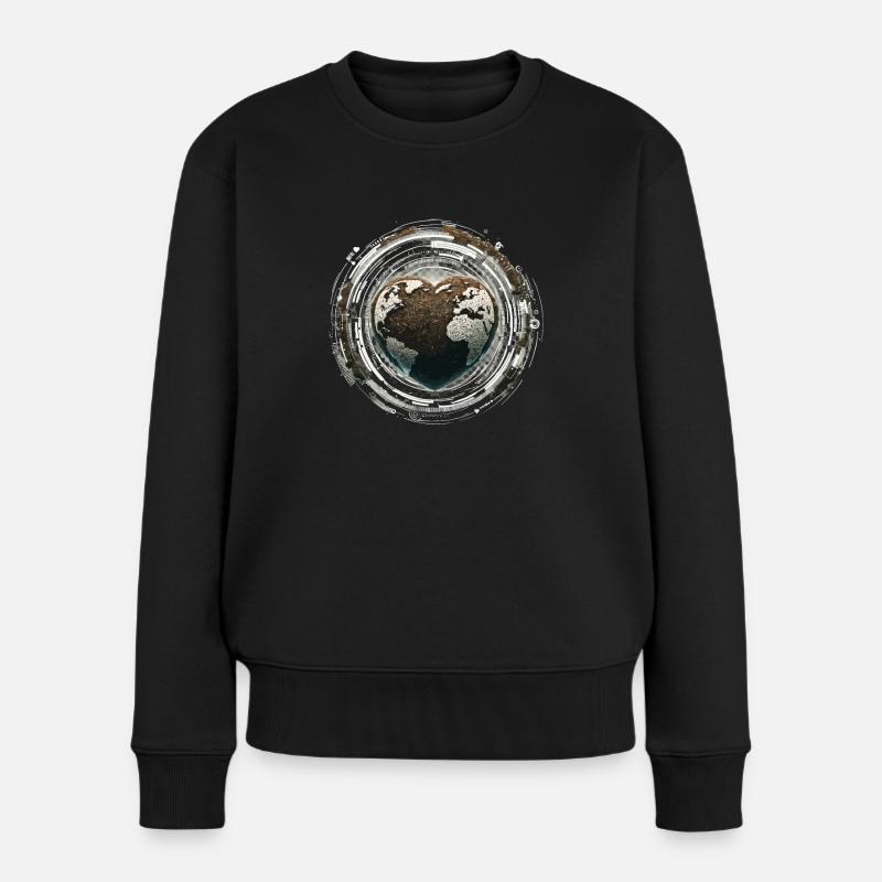 Lombriciculture Jardinage de vers de terre Vermiculture - Pull Premium bio Femme - noir