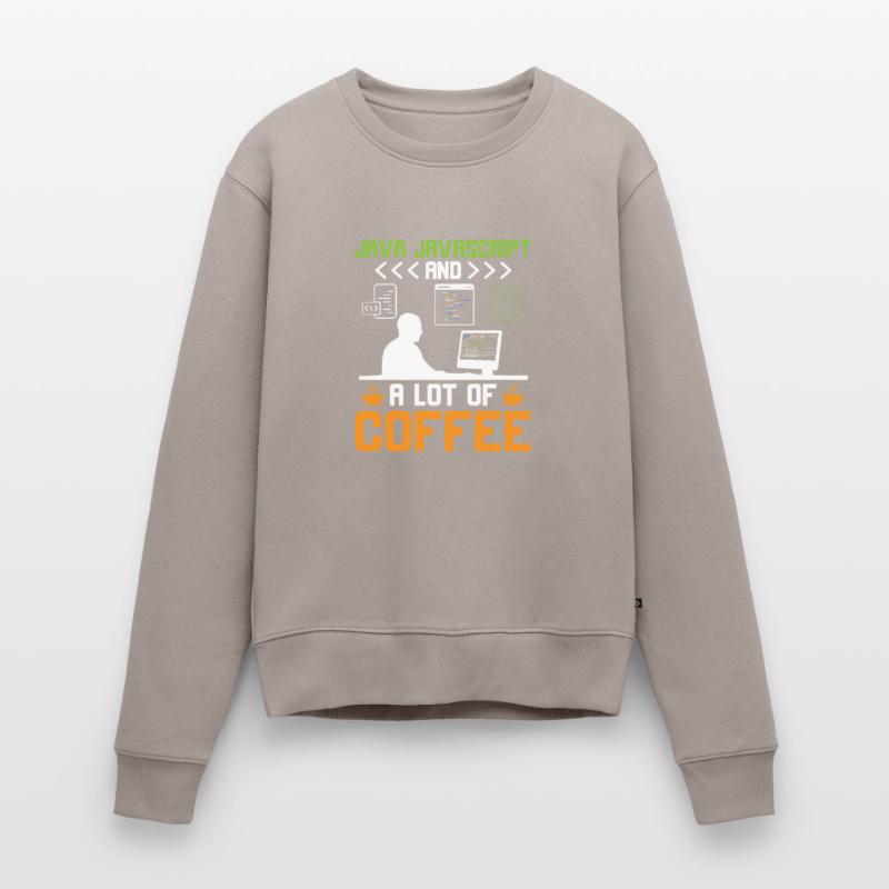 Kaffee-Codierung Programmierer Programmierer Entwickler Nerd Coff Frauen Premium Bio Pullover