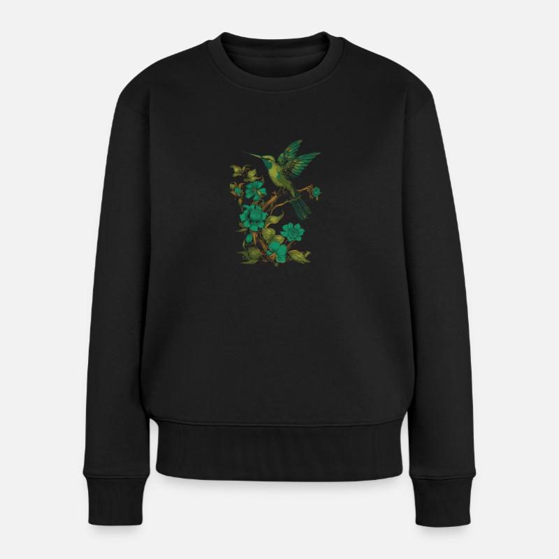 Colibri - Pull Premium bio Femme - noir