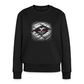 Edgar Allan Poe Fan, Classic Literature, - Women's Premium Organic Jumper - black - Front - Julia (174cm)