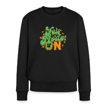 Irish Dance Irischer Tanz Feis Mode On - Frauen Premium Bio Pullover - Schwarz - Vorne - Julia (174cm)