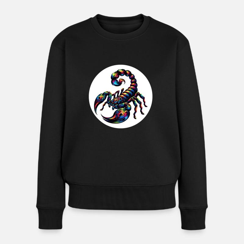 Scorpion - Pull Premium bio Femme - noir