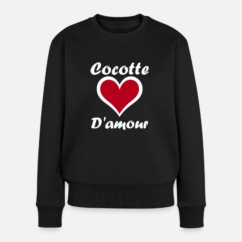 Cocotte - Pull Premium bio Femme - noir