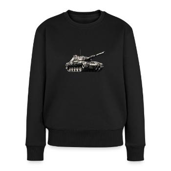 Panzer howitzer Panzer T Soldaten 1942 main - Women's Premium Organic Jumper - black - Front - Julia (174cm)