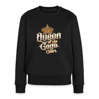 Gagaball Gaga Ball Reine De La Cour Gaga - Pull Premium bio Femme - noir - Devant - Julia (174cm)
