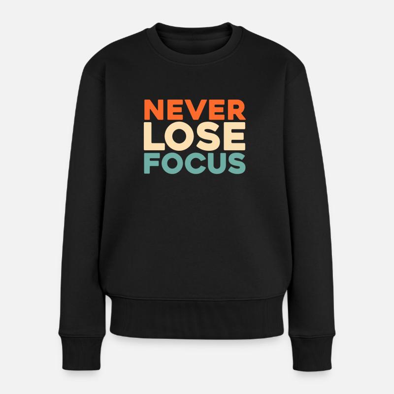 Fotograf Fotografie Kamera - Frauen Premium Bio Pullover - Schwarz