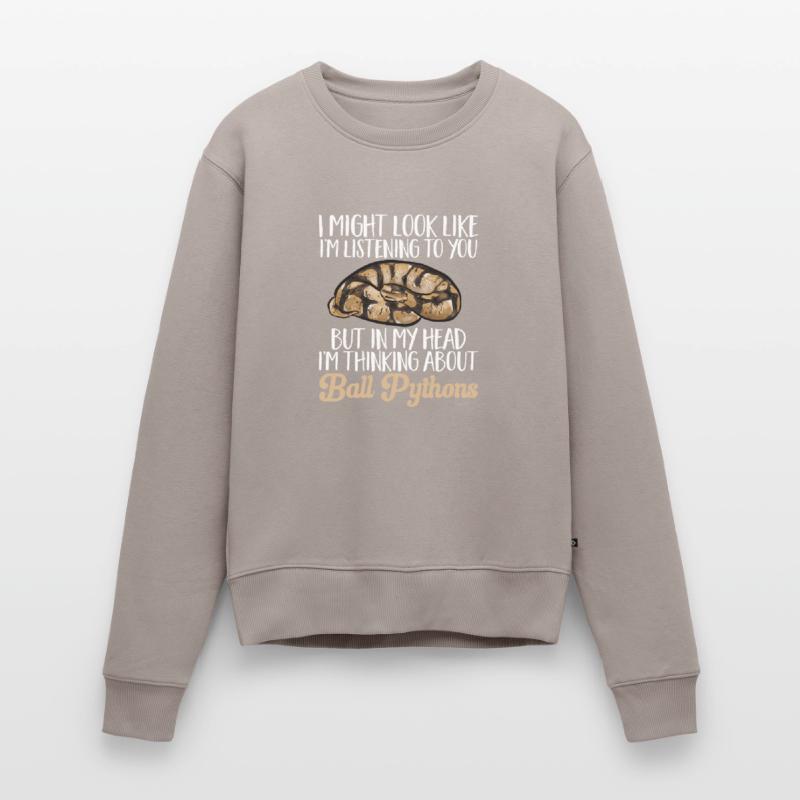 Ball Python Snake King Python Pull Premium bio Femme