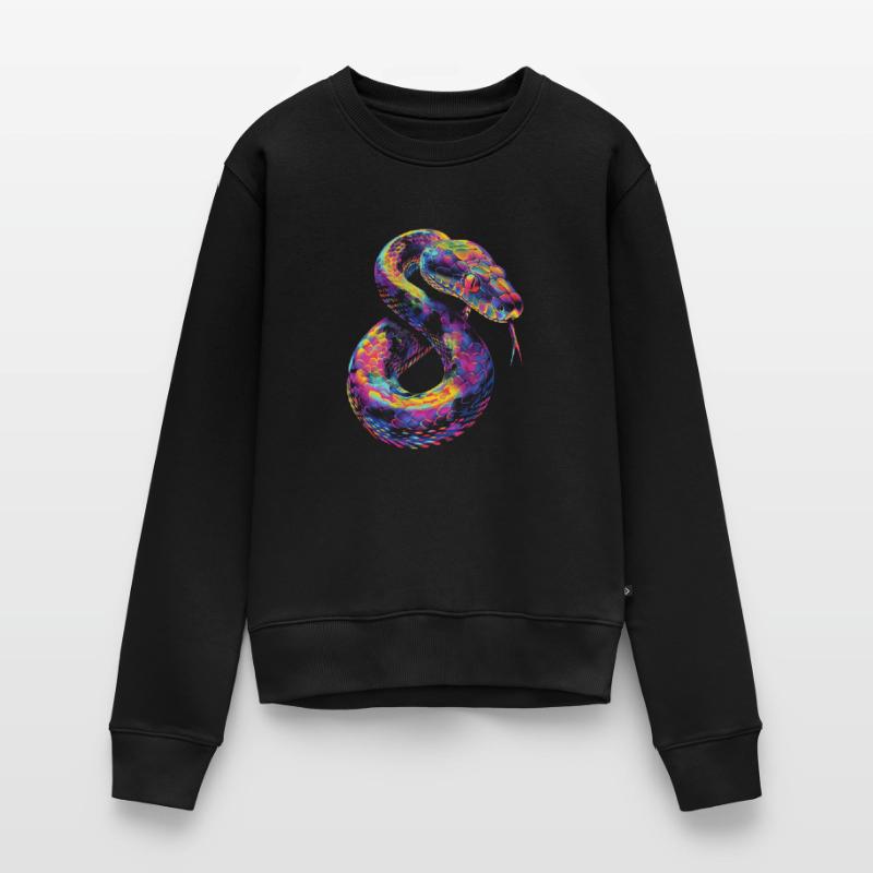 Boule Python serpent Pop Art Pull Premium bio Femme