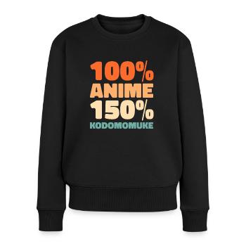 Anime Manga - Women's Premium Organic Jumper - black - Front - Julia (174cm)