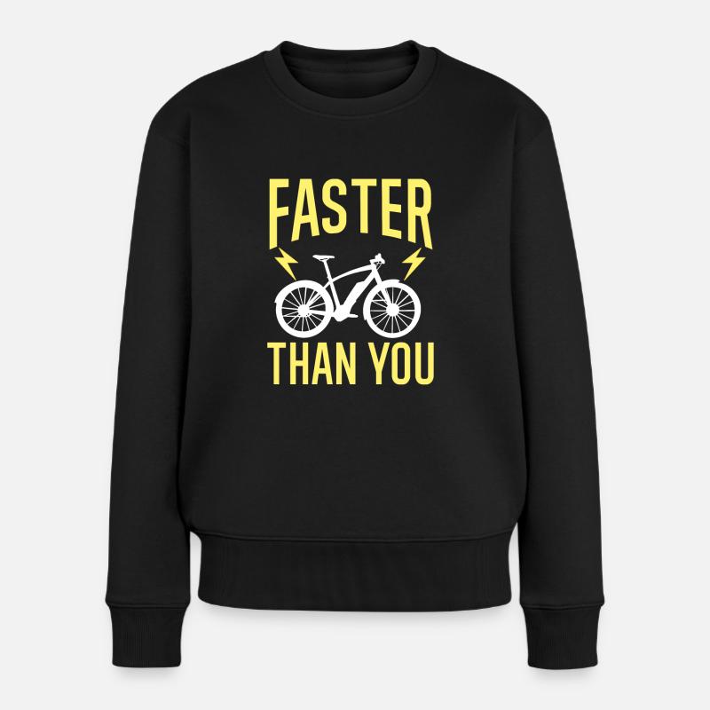 Vélo électrique Vélo Biker E-Bike - Pull Premium bio Femme - noir