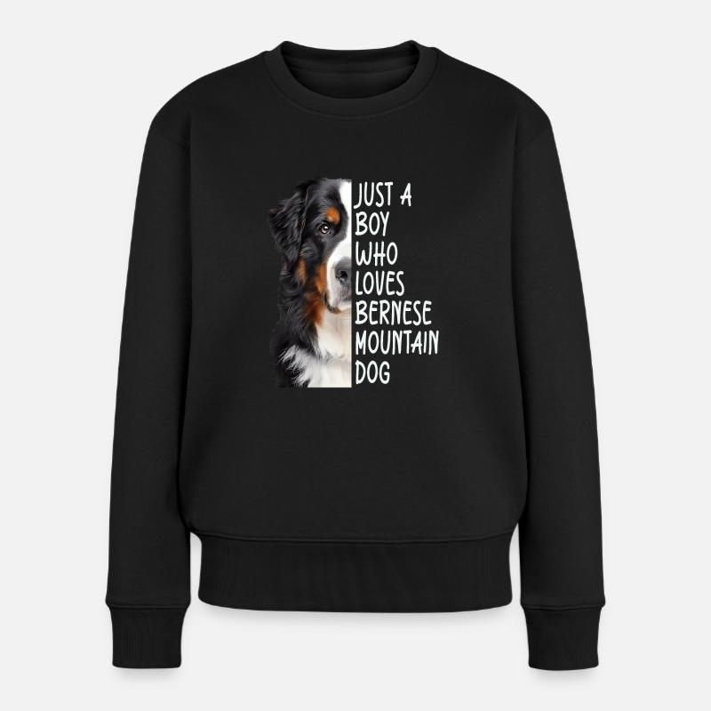 Bouvier bernois - Pull Premium bio Femme - noir