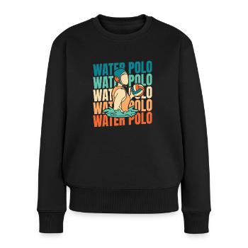Water polo water polo - Women's Premium Organic Jumper - black - Front - Julia (174cm)