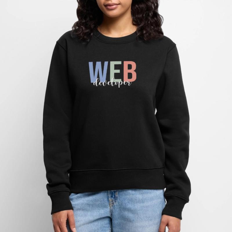 Développeur Web Codage Programmeur Programmation Pull Premium bio Femme