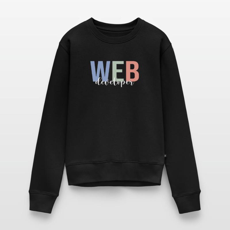 Développeur Web Codage Programmeur Programmation Pull Premium bio Femme