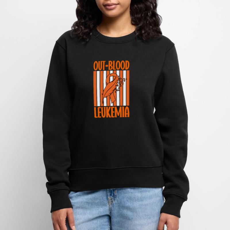 Leukämie Bewusstsein Blutkrebs Bekämpfung Frauen Premium Bio Pullover