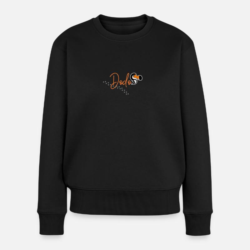 Dodo de l’île Maurice - Pull Premium bio Femme - noir