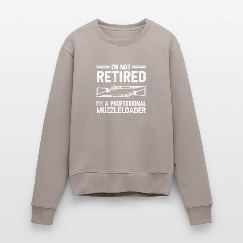 Vorderlader Muzzleloader Muzzle Loading Frauen Premium Bio Pullover