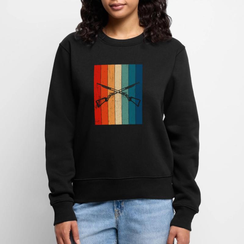 Vorderlader Muzzleloader Muzzle Loading Frauen Premium Bio Pullover