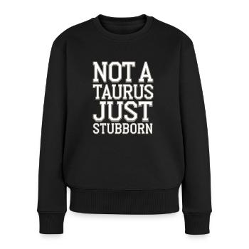 Astrologie-skeptiker: Kritisches Denken - Frauen Premium Bio Pullover - Schwarz - Vorne - Julia (174cm)