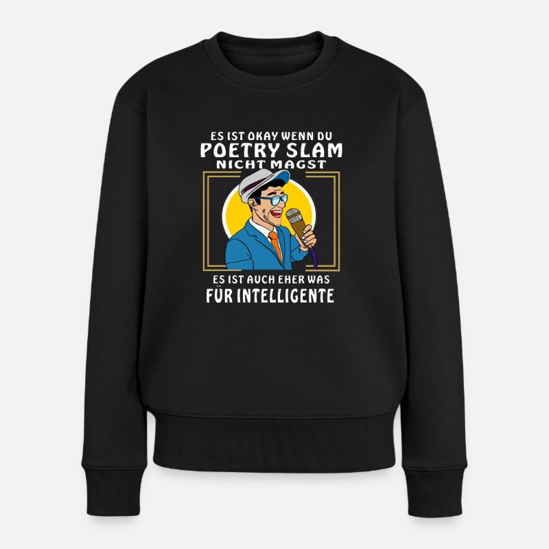 SI VOUS N’AIMEZ PAS PETRY SLAM - Pull Premium bio Femme - noir