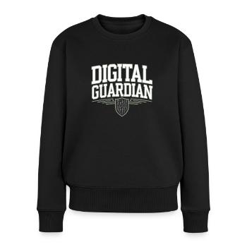 Ethisches Hacking Cybersicherheit Digitale - Frauen Premium Bio Pullover - Schwarz - Vorne - Julia (174cm)