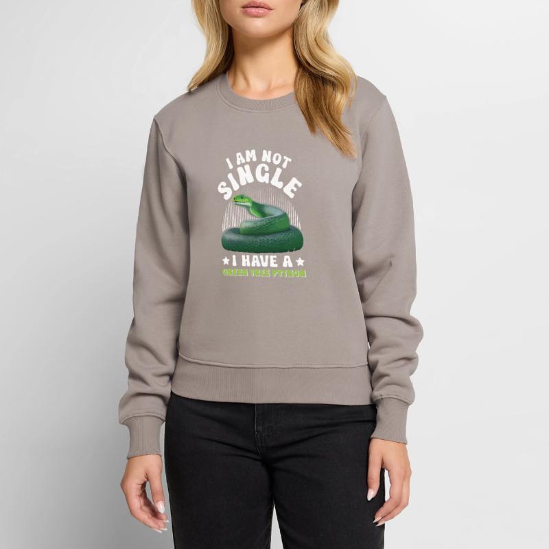 Green Tree Python Women's Premium Organic Jumper
