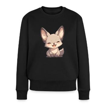 Jackals Jackal - Women's Premium Organic Jumper - black - Front - Julia (174cm)