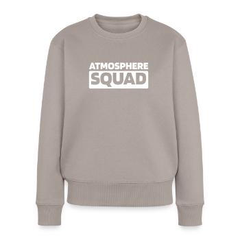 Crane Operator Squad - Women's Premium Organic Jumper - taupe - Front - Julia (174cm)