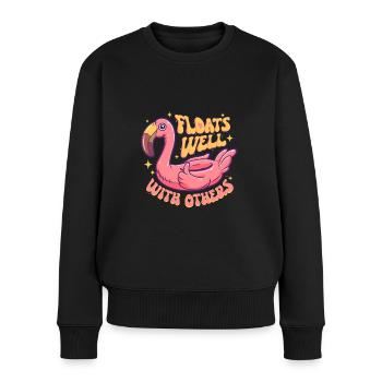 River Tubing Inner Tubing Bumper - Women's Premium Organic Jumper - black - Front - Julia (174cm)