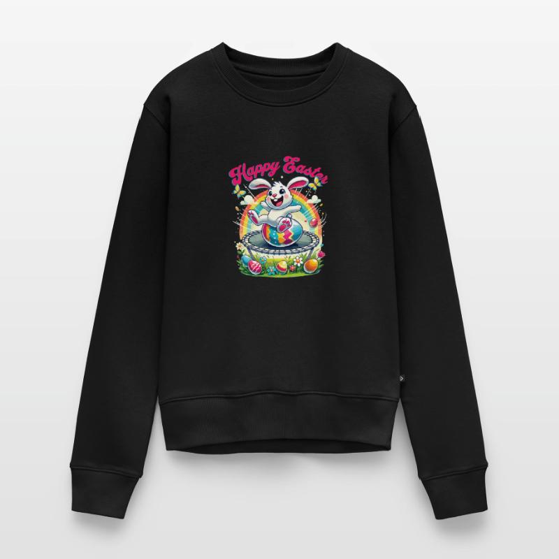 Easter Happy Easter Easter Bunny Easter Egg Spring Women's Premium Organic Jumper