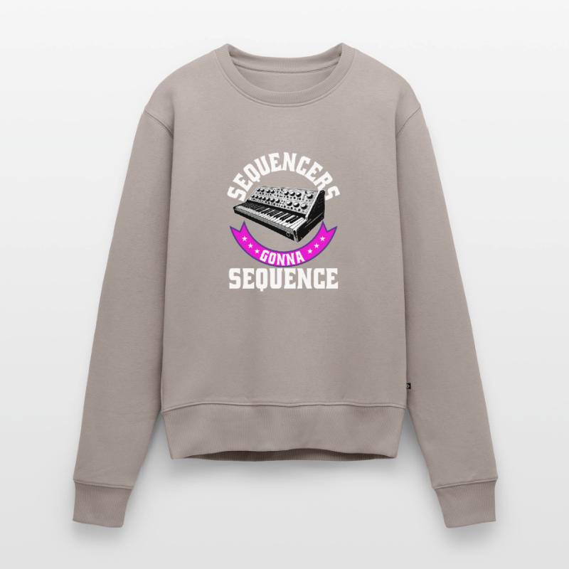 Synthesizer Synth Sequencers going to Sequence Women's Premium Organic Jumper