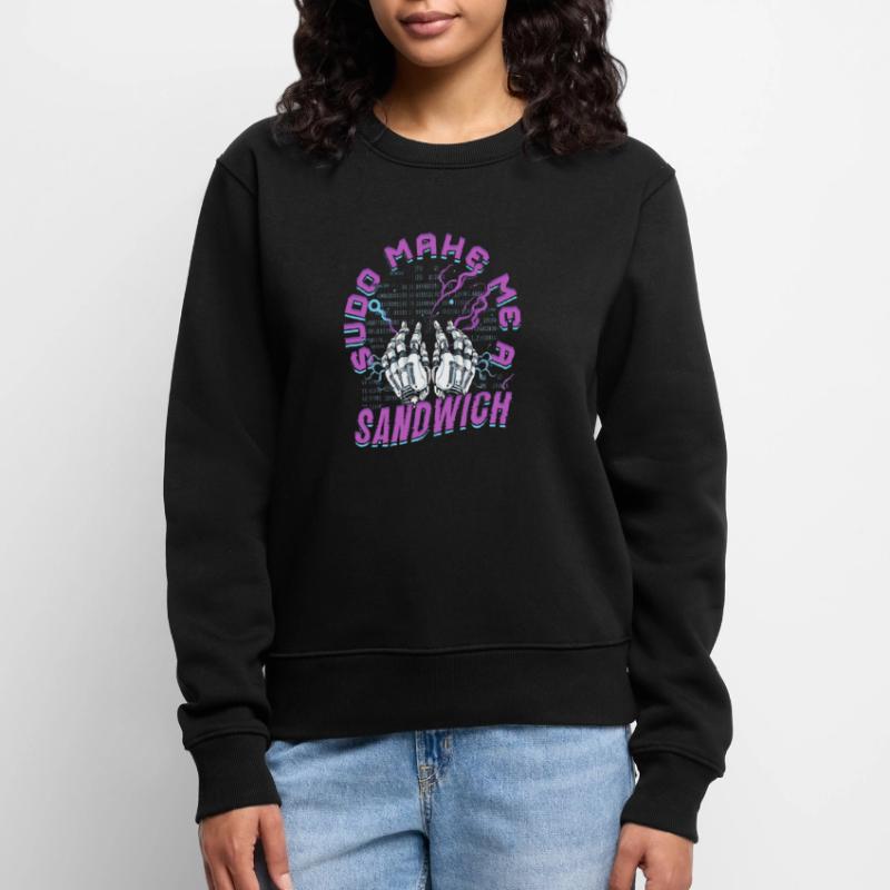 Computer scientist Sudo Make Me A Sandwich Women's Premium Organic Jumper