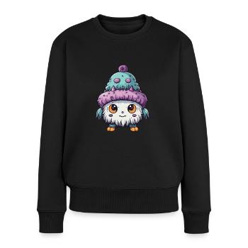 Winter Eskimo Baby Winterlich - Women's Premium Organic Jumper - black - Front - Julia (174cm)