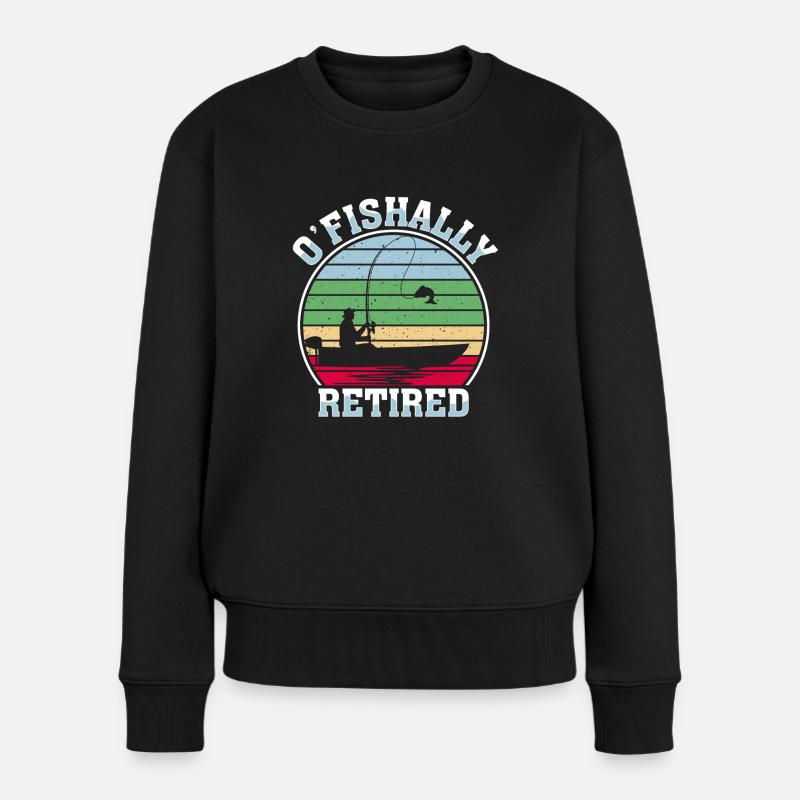 O’Fishally a pris sa retraite - Pull Premium bio Femme - noir
