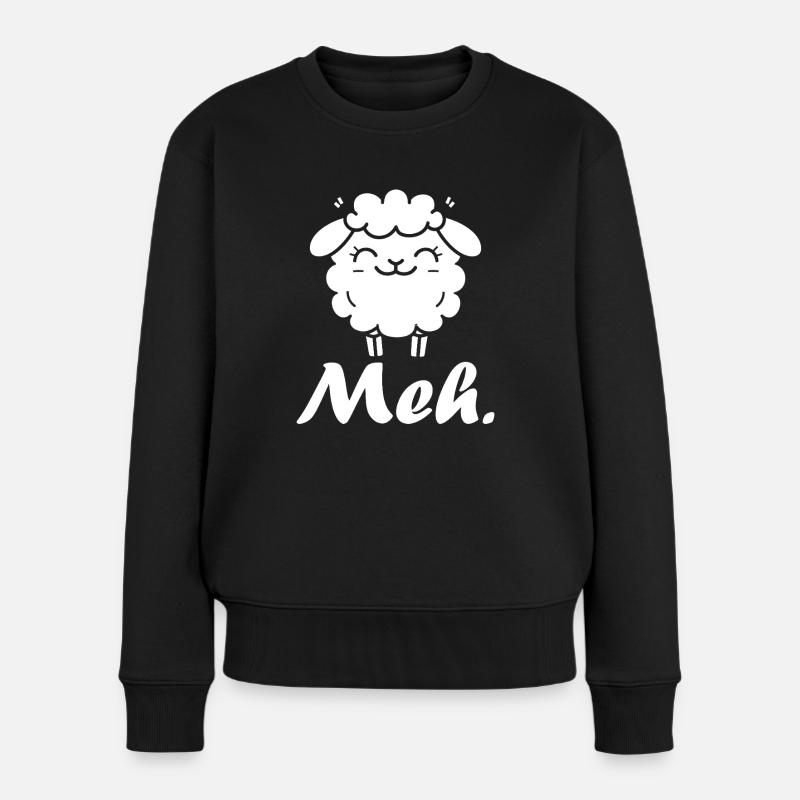 mouton - Pull Premium bio Femme - noir