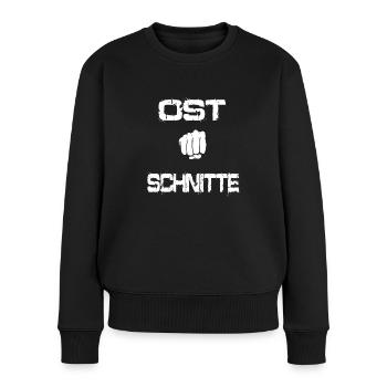 Ostdeutsch Osten Ossi Cooler Spruch Frauen - Frauen Premium Bio Pullover - Schwarz - Vorne - Julia (174cm)