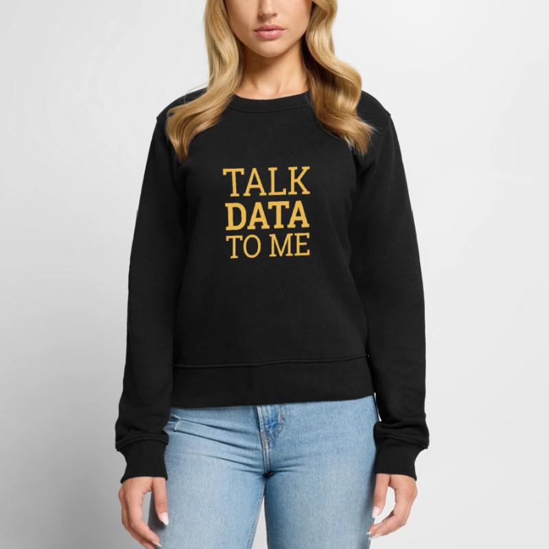 "Talk Data Data Science | Data Science" Frauen Premium Bio Pullover