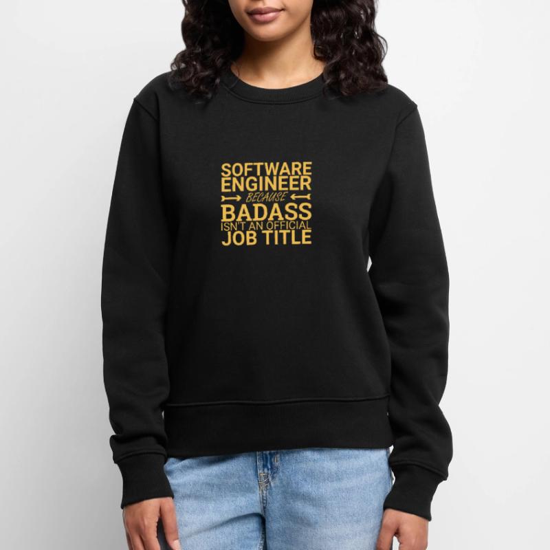 "Software Engineer Badass | Programming" Frauen Premium Bio Pullover
