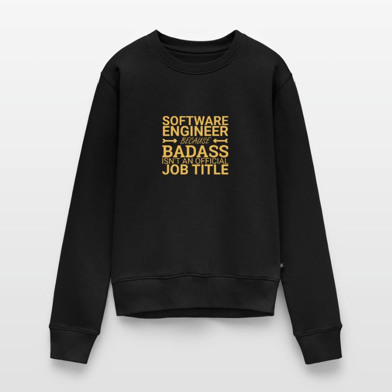 "Software Engineer Badass | Programming" Frauen Premium Bio Pullover