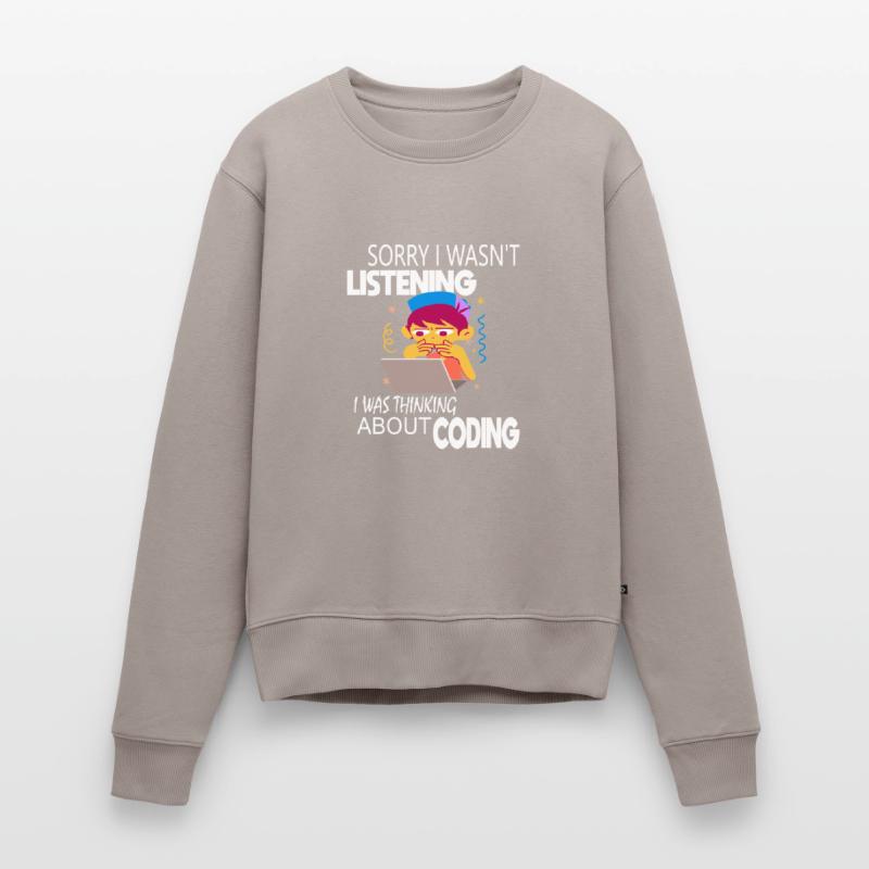 Programmeur codeur de codage Pull Premium bio Femme