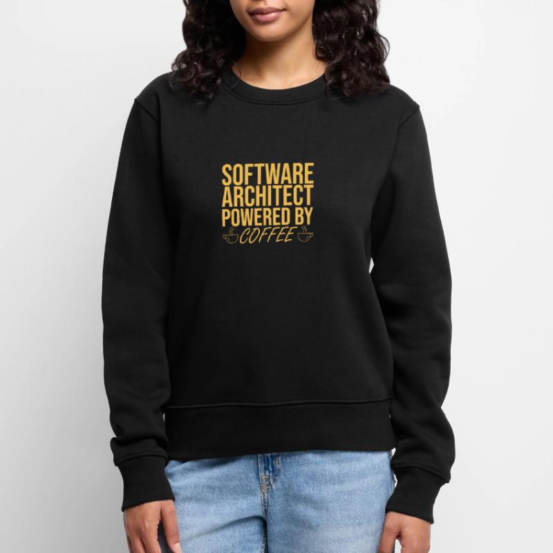 "Software Architect Coffee | Software Architecture" Women's Premium Organic Jumper