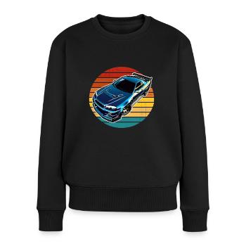 Jdm / Tuning / Turbocharger / Rims / Chiptuning - Women's Premium Organic Jumper - black - Front - Julia (174cm)