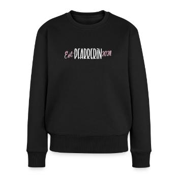 Pfarrerin seit 2024 Christ Glaube Gott Kirche Frau - Frauen Premium Bio Pullover - Schwarz - Vorne - Julia (174cm)