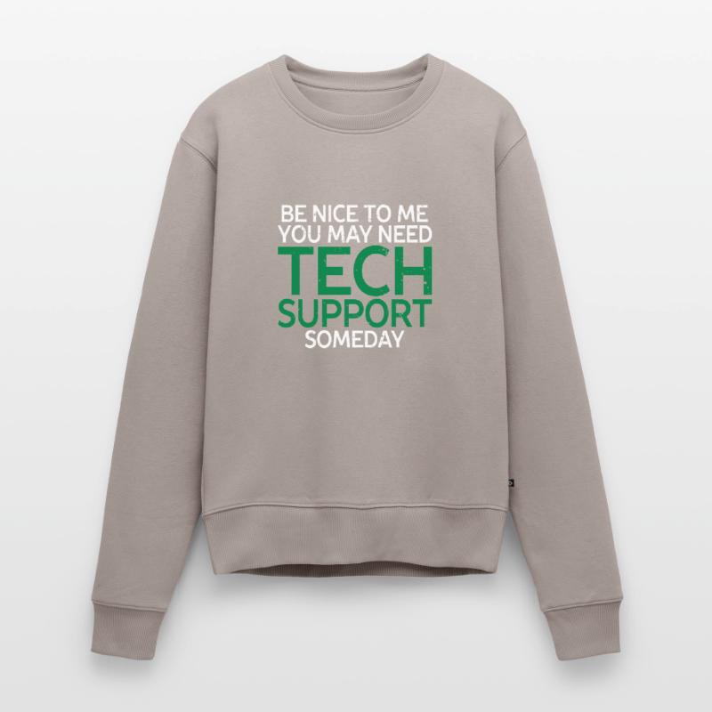 programmierer, evolution, computer, nerd Frauen Premium Bio Pullover