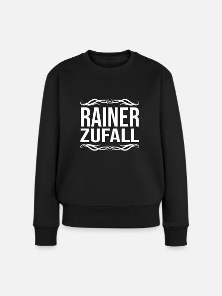 Rainer - Frauen Premium Bio Pullover - Schwarz