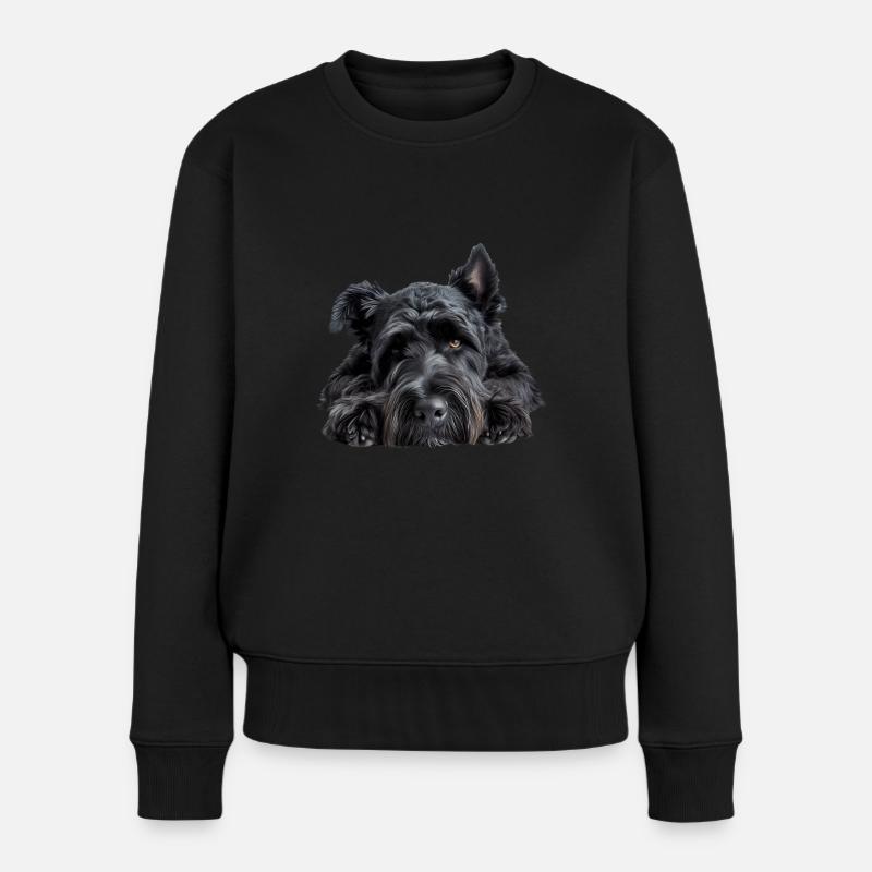 Bouvier Des Flandres - Pull Premium bio Femme - noir