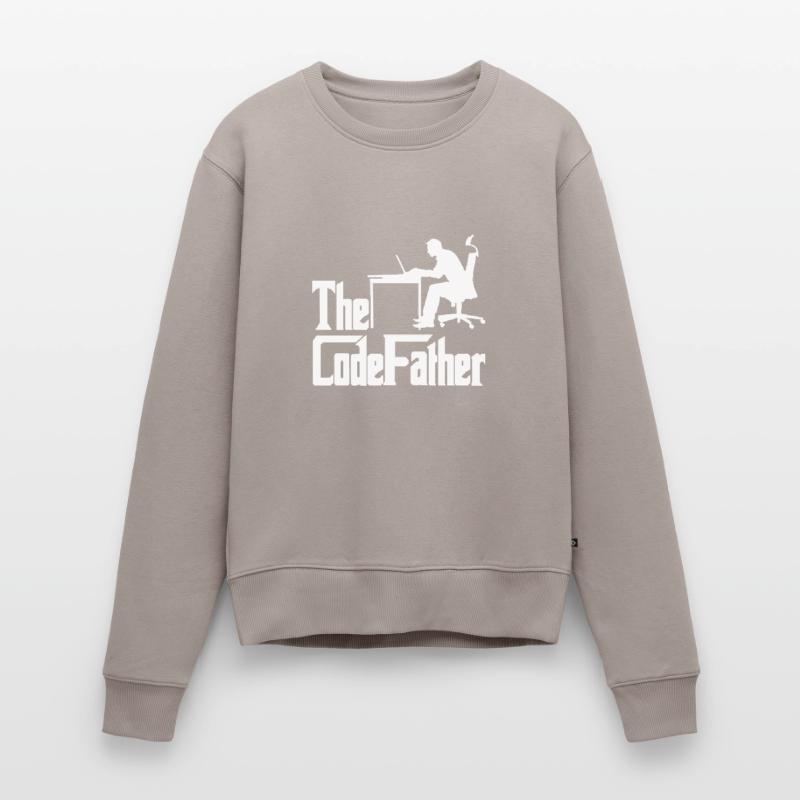 The Codefather Programmer Coder Developer Software Frauen Premium Bio Pullover
