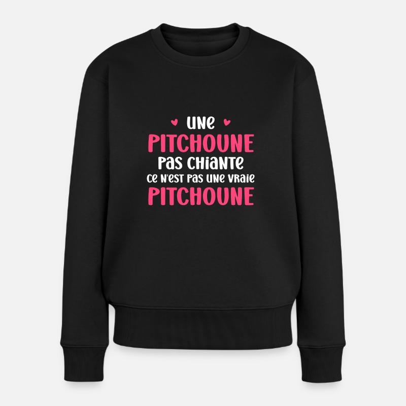 Pitchoune - Pull Premium bio Femme - noir