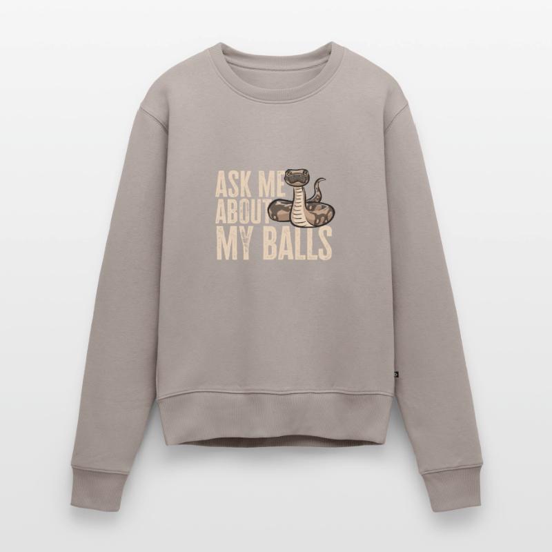 Ball Python Snake King Python Pull Premium bio Femme