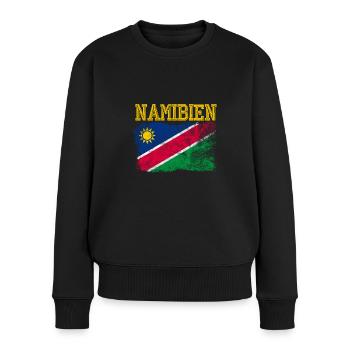 Namibia - Women's Premium Organic Jumper - black - Front - Julia (174cm)